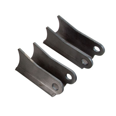 JK Front Axle HD Lower Shock Mounts 2.5 Inch OD Tube 07-18 Wrangler JK/JKU Synergy MFG | SKU 8012-10