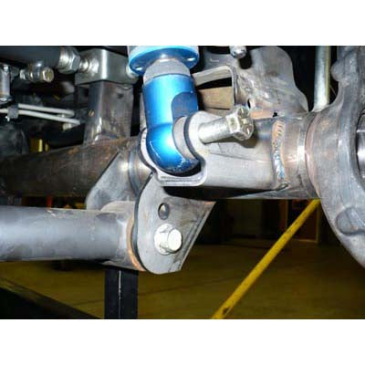 JK Front Axle HD Lower Shock Mounts 2.5 Inch OD Tube 07-18 Wrangler JK/JKU Synergy MFG | SKU 8012-10