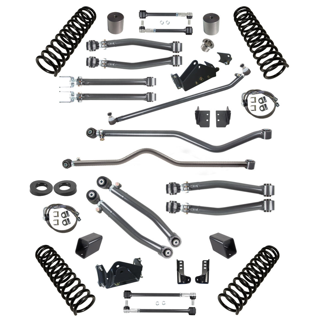 JK 4.0 Inch Lift Stage 3 Suspension System 07-18 Wrangler JK 2 DR Synergy MFG | SKU 8023-40