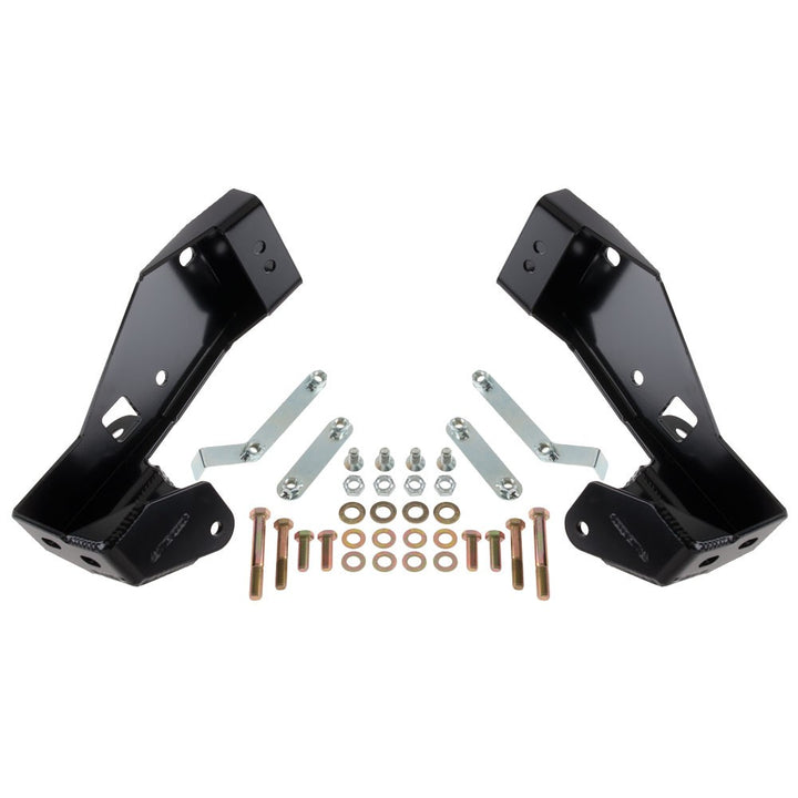 Jeep JK Front Long Arm Frame Brackets Synergy MFG | SKU 8031