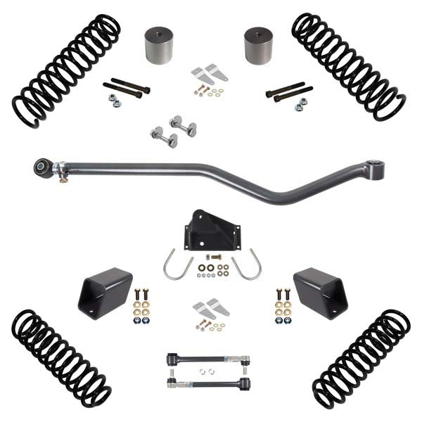 JK 2.0 Inch Lift Stage 1 Suspension System 07-18 Wrangler JKU 4 DR Synergy MFG | SKU 8041-20