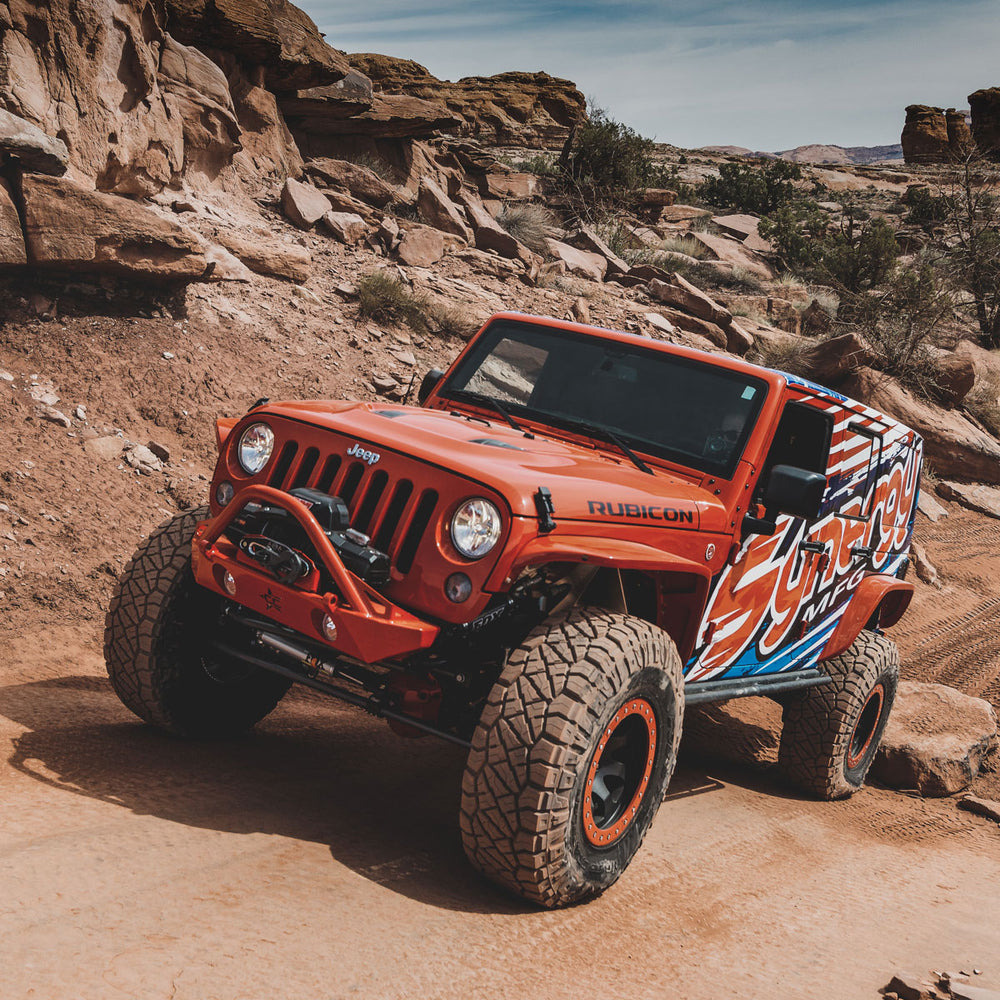 JK 6.0 Inch Lift Stage 4 Suspension System 07-18 Wrangler JKU 4 DR Synergy MFG | SKU 8044-60