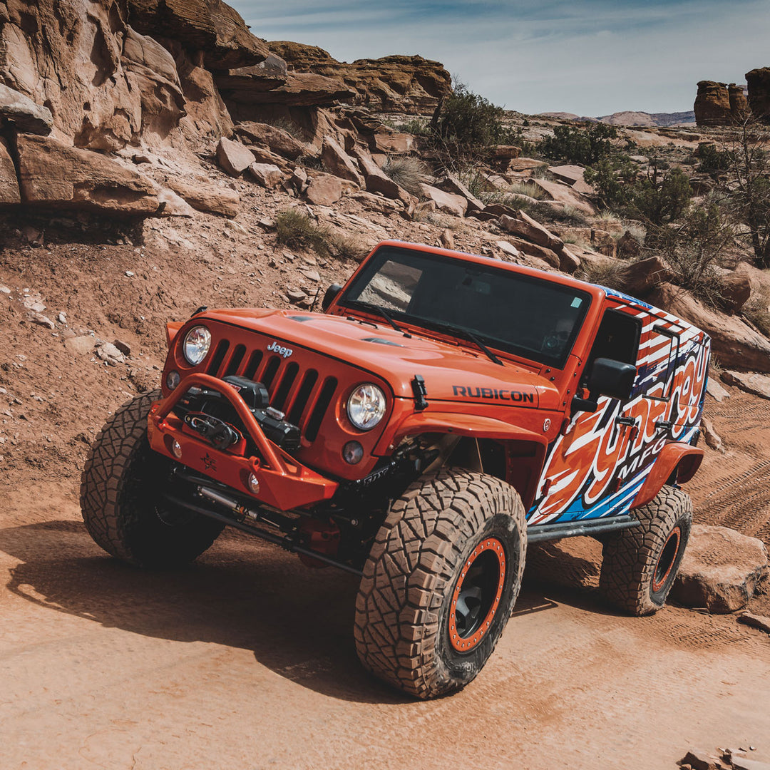 JK 6.0 Inch Lift Stage 4 Suspension System 07-18 Wrangler JKU 4 DR Synergy MFG | SKU 8044-60
