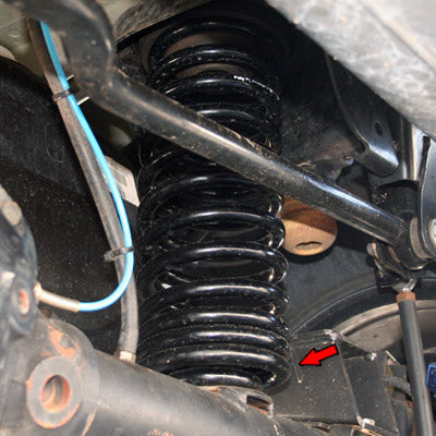 JK Rear Lift Springs 2 DR 5.5 Inch 4 DR 4.5 Inch 07-18 Wrangler JK/JKU Synergy MFG | SKU 8064-45
