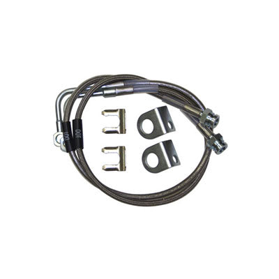 JK Extended Front/Rear DOT Approved Brake Line Kit 07-18 Wrangler JK/JKU Synergy MFG | SKU 8066