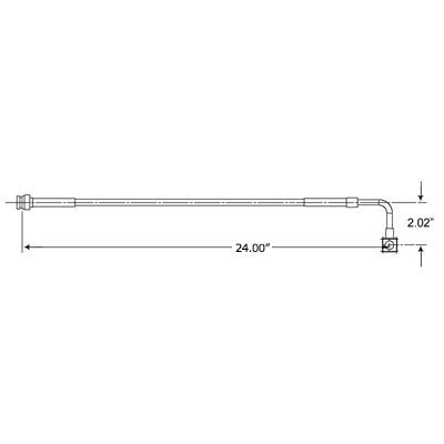 JK Extended Front/Rear DOT Approved Brake Line Kit 07-18 Wrangler JK/JKU Synergy MFG | SKU 8066