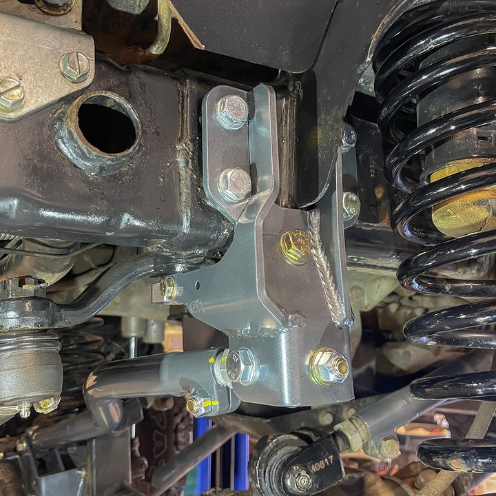 Jeep JK/JKU Front Track Bar and Sector Shaft Brace - Brace Options: Stock / Stock Replacement Box 8069-04 Synergy MFG | SKU 8069-04