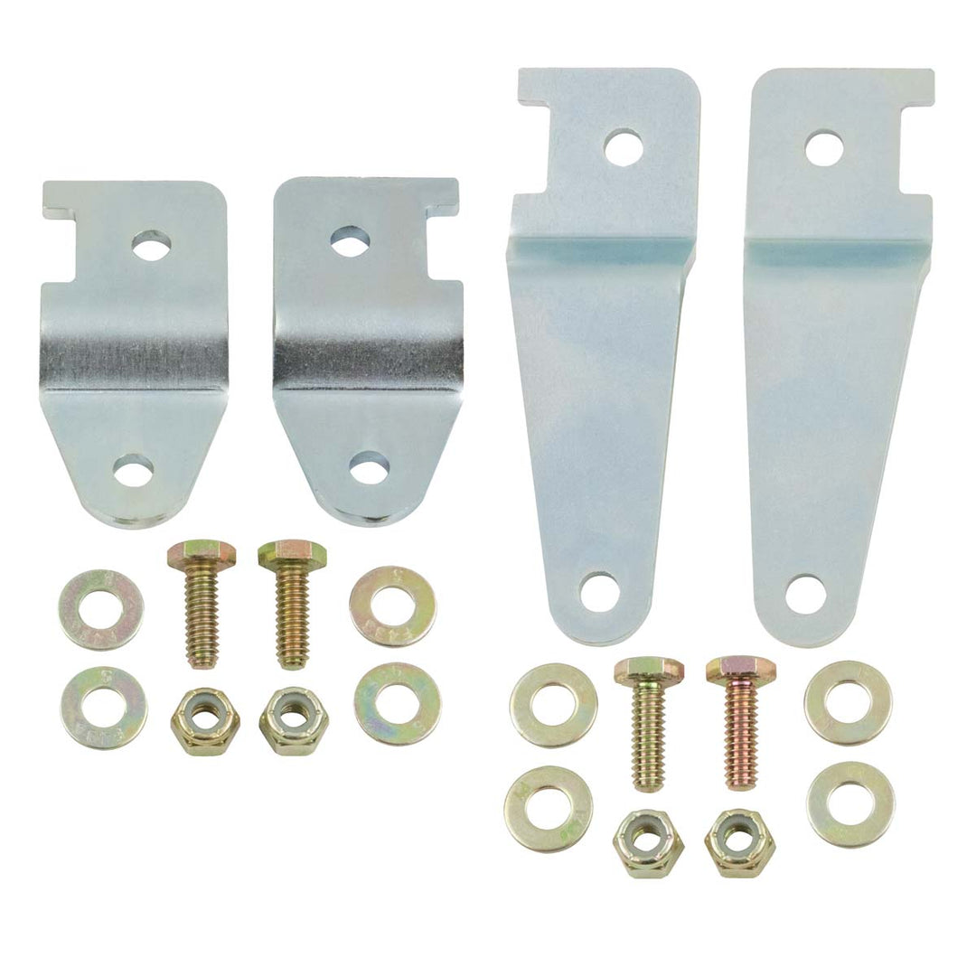JK Brake Line Relocation Kit Front and Rear 07-18 Wrangler JK/JKU Synergy MFG | SKU 8082