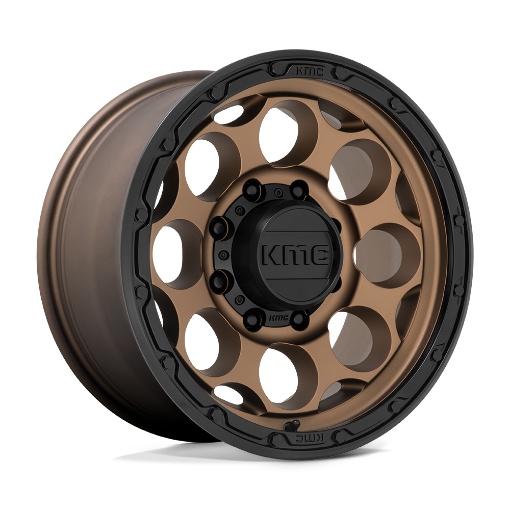 KMC KM541 Dirty Harry Wheel - Matte Bronze w/ Black Lip