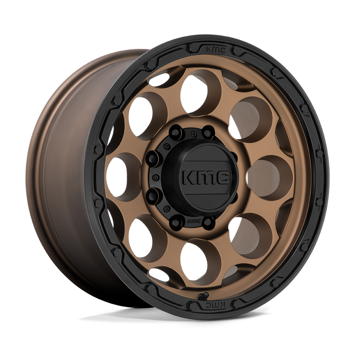 KMC KM541 Dirty Harry Wheel - Matte Bronze w/ Black Lip