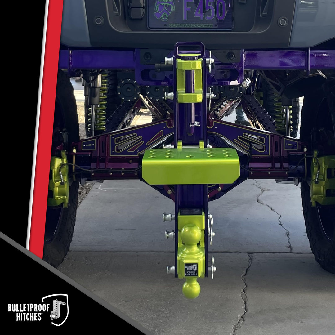 BulletProof Hitch Step Attachment Rated to 1 000 lbs SUV RV & Truck Hitch Step (STEPFBA)