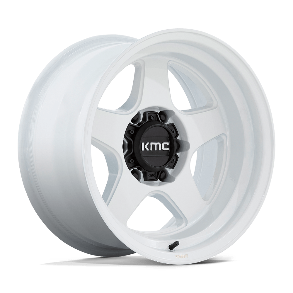 KMC KM728 Lobo Wheel - Gloss White