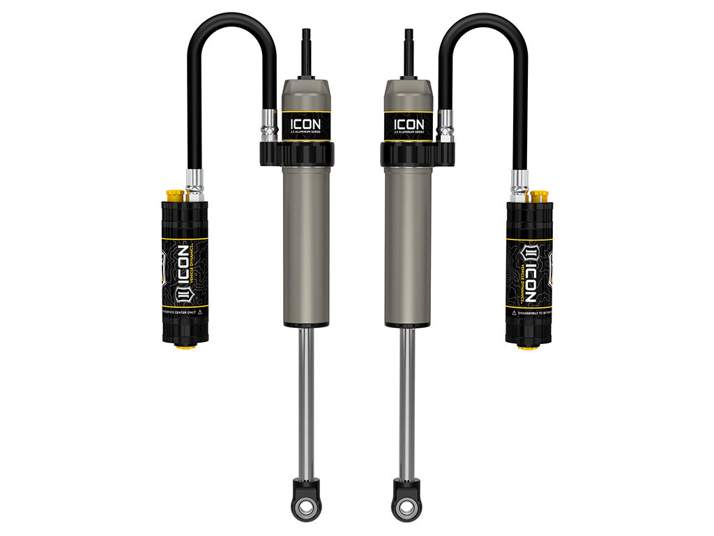 ICON 2014-2026 Ram 2500/2013-2026 Ram 3500 2.5" Lift Front VS 2.5 Shocks Remote Res w/CDCV Pair