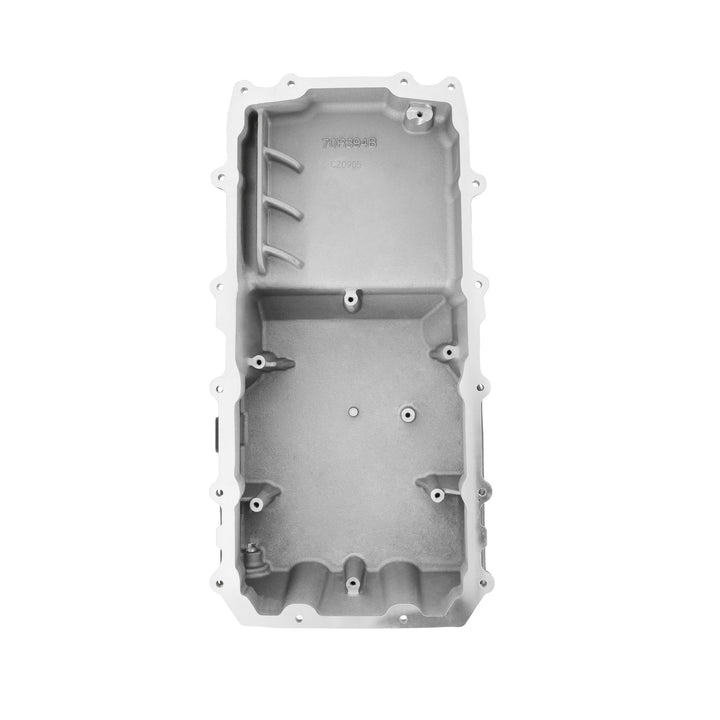 Holley Cast Aluminum Rear Sump Oil Pan - Ford Coyote Swap - Black | SKU 302-80BK