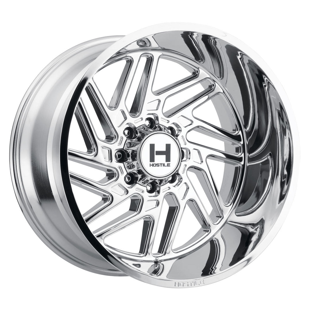 Hostile H116 Jigsaw | 20x9 | 8 On 180 | Offset 12 | Chrome | SKU H116-2090818055C