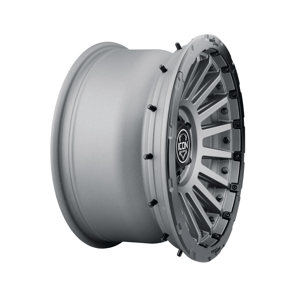 ICON Alloys Recon Pro Charcoal 17x8.5 6x5.5 25mm Offset 5.75" BS (23617859057CH)
