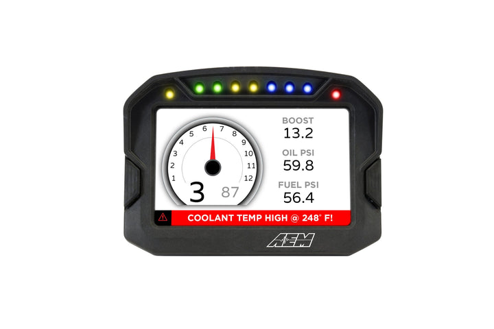 AEM CD-5G Carbon Non-Logging Display with Internal GPS | SKU 30-5602