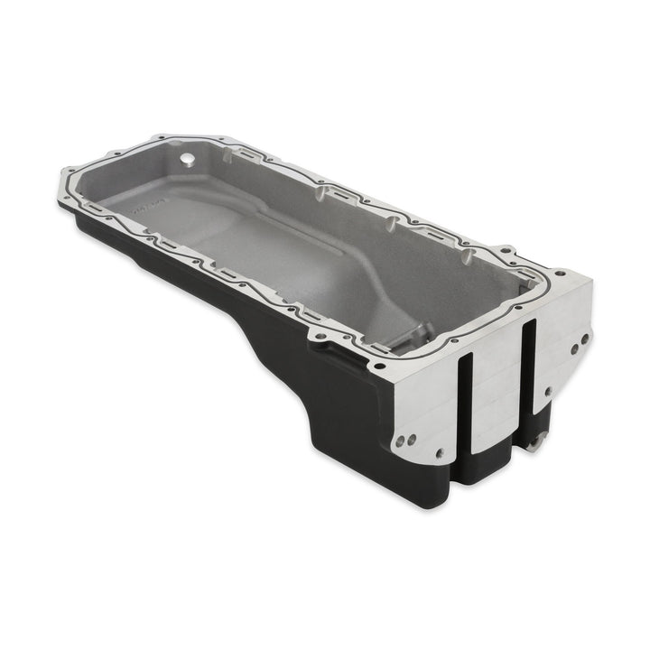 Holley Gen III Hemi Swap Oil Pan - Rear-Sump - Black - VVT | SKU 302-76BK