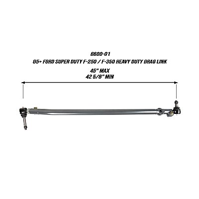 2005+ Ford Super Duty F-250/F-350 Heavy Duty Drag Link Synergy MFG | SKU 8600-01