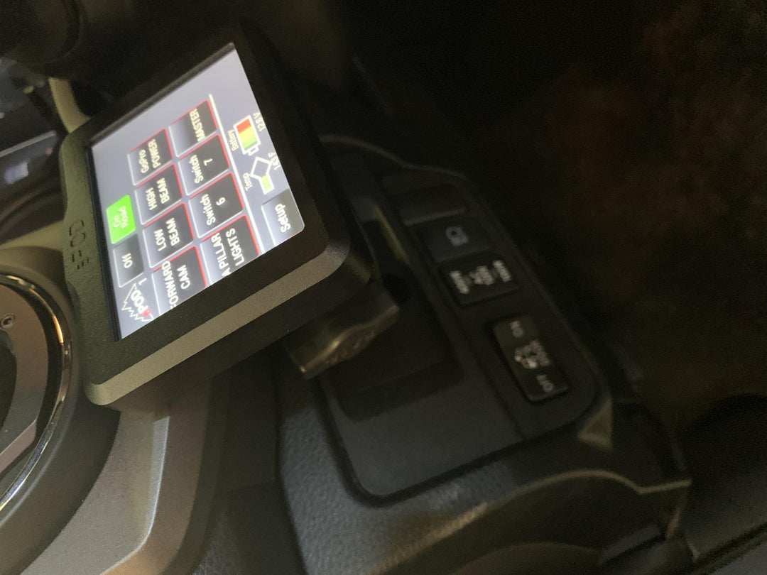 Touchscreen or HD Mounting Panel for 16 - 19 Toyota Tacoma sPods | SKU 860205