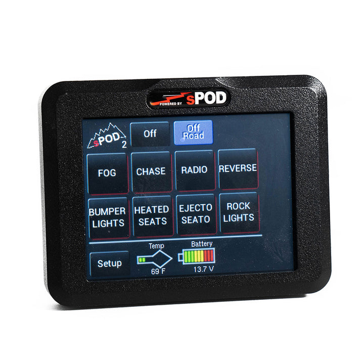 Add-On Touchscreen for 8 Circuit Systems sPod | SKU 860800