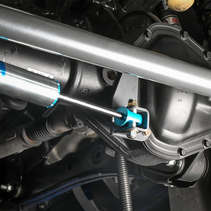 2005-2022 Ford Super Duty F-250/F-350 and 2005+ F-450/F-550/F-600 Single Stabilizer Tie Rod Mount (Advantek M256 / Dana 60 / 10 Bolt) Synergy MFG | SKU 8603-02