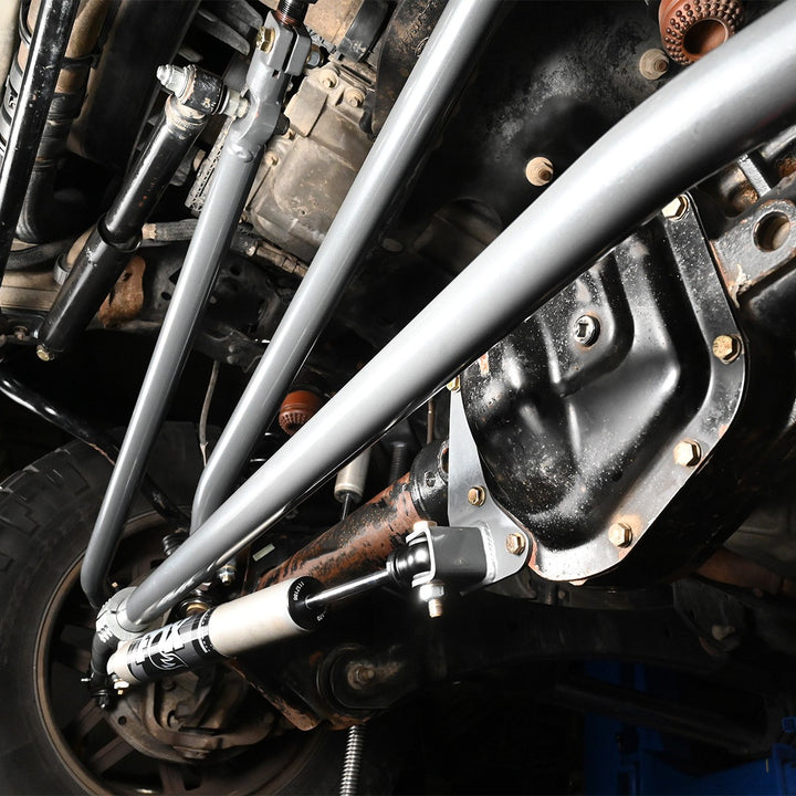 2005-2022 Ford Super Duty F-250/F-350 and 2005+ F-450/F-550/F-600 Single Stabilizer Tie Rod Mount (Advantek M256 / Dana 60 / 10 Bolt) Synergy MFG | SKU 8603-02