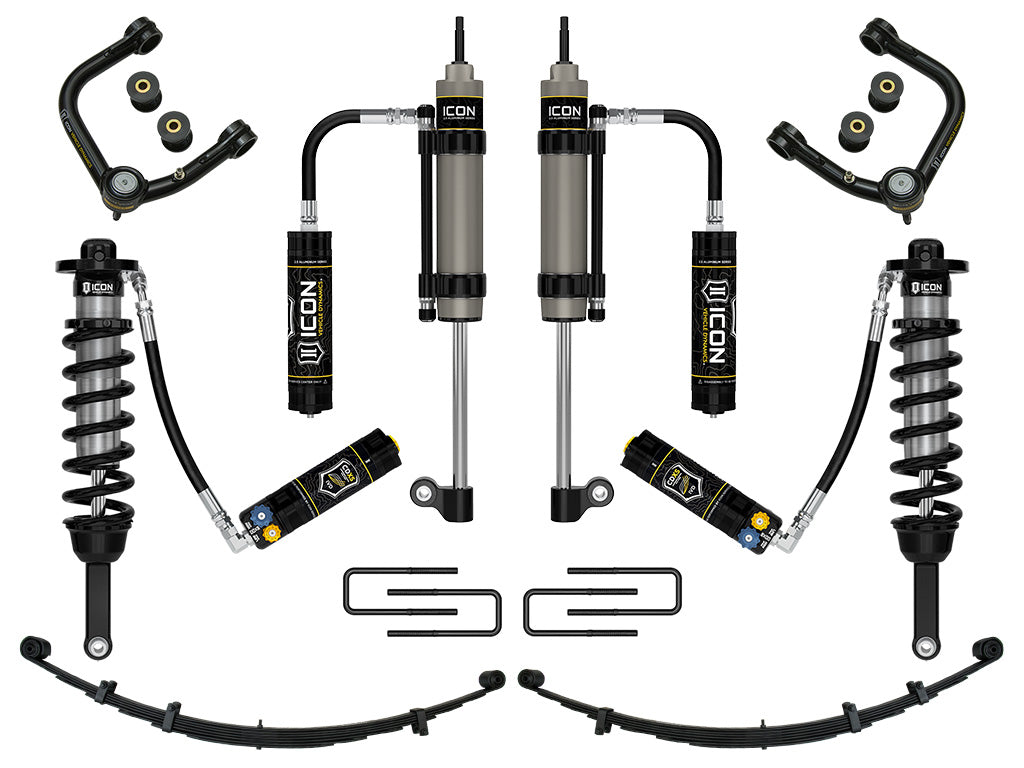 ICON 2005-2015 Toyota Tacoma 0-3.5" Lift/2016-2023 Tacoma 0-2.75" Lift Stage 10 Suspension Tubular CDXS