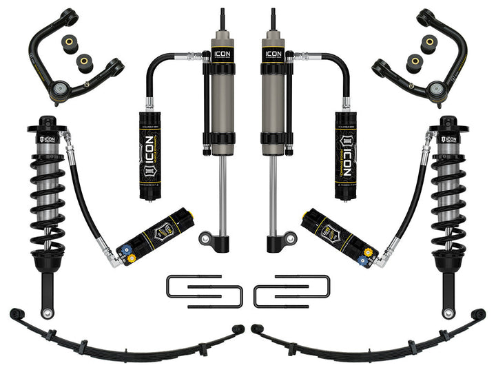 ICON 2005-2015 Toyota Tacoma 0-3.5" Lift/2016-2023 Tacoma 0-2.75" Lift Stage 10 Suspension Tubular CDXS