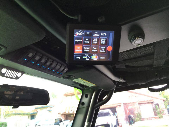 BantamX Touchscreen for JK 2007-2018 sPod | SKU 870035
