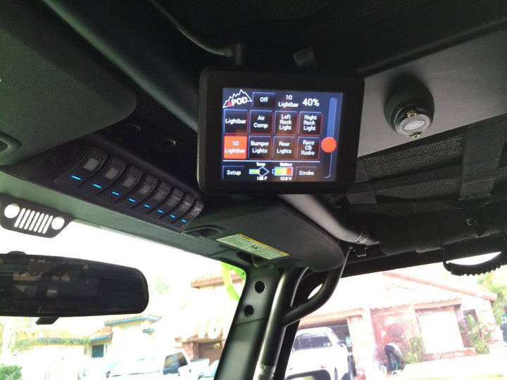 BantamX Touchscreen for JK 2007-2018 sPod | SKU 870035