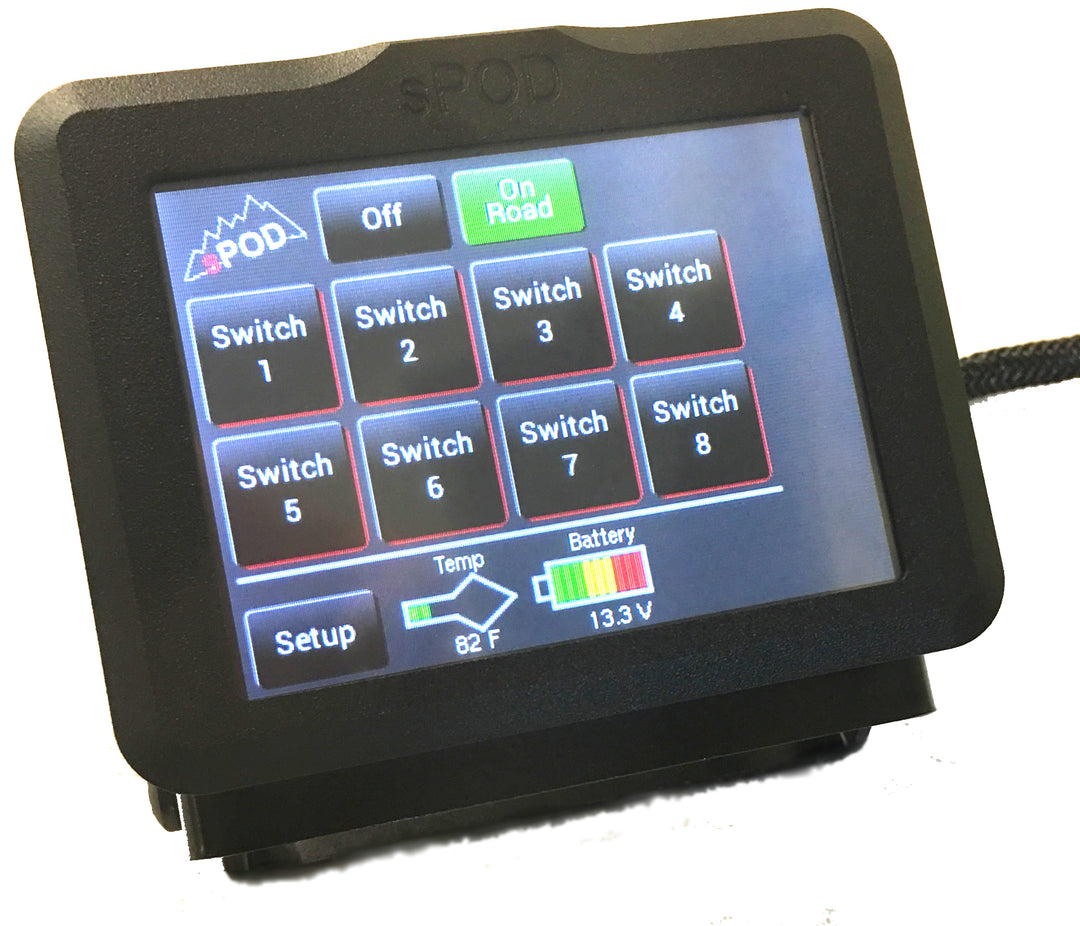 BantamX Touchscreen for JK 2007-2018 sPod | SKU 870035