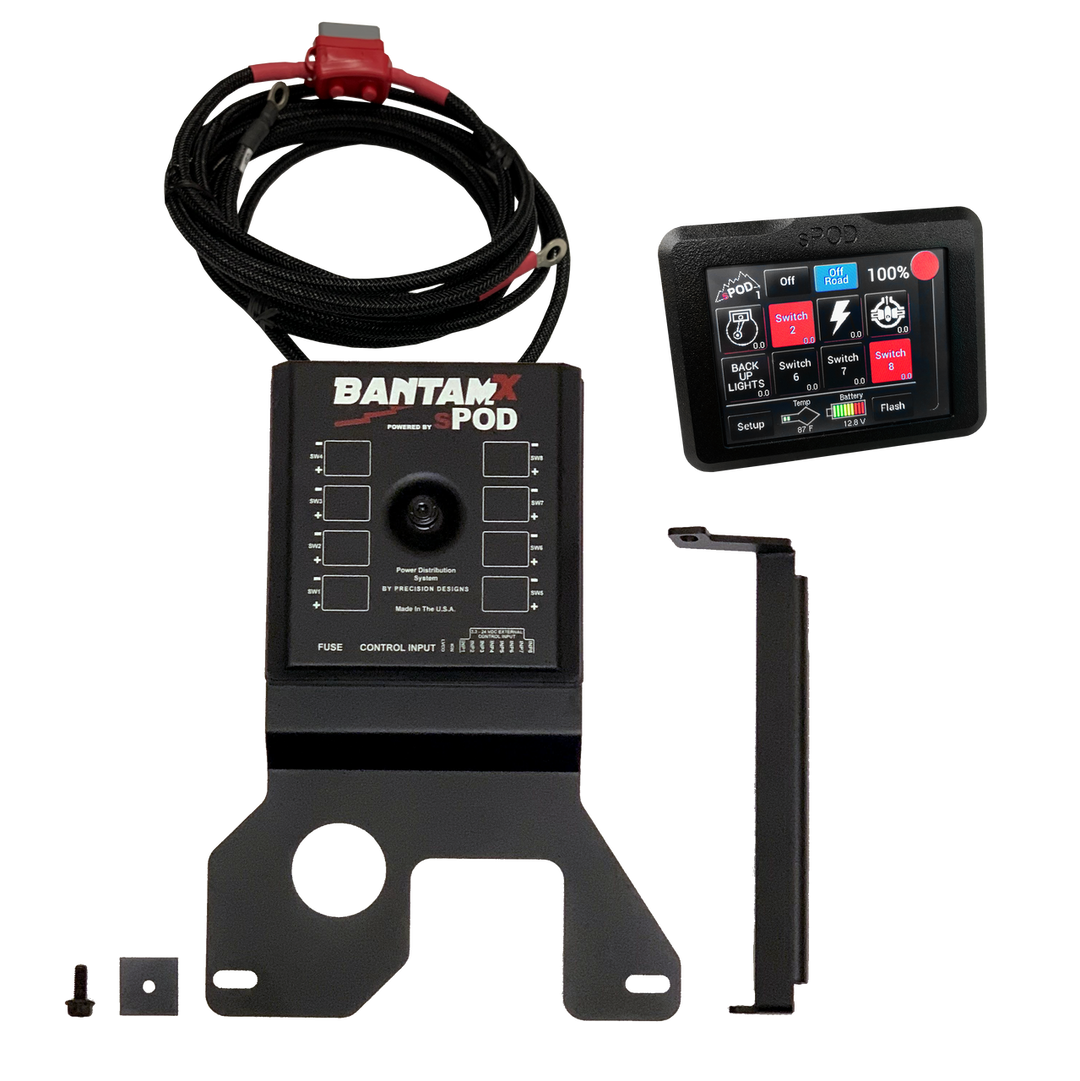 BantamX Touchscreen for Jeep JL V8 sPOD | SKU 870045