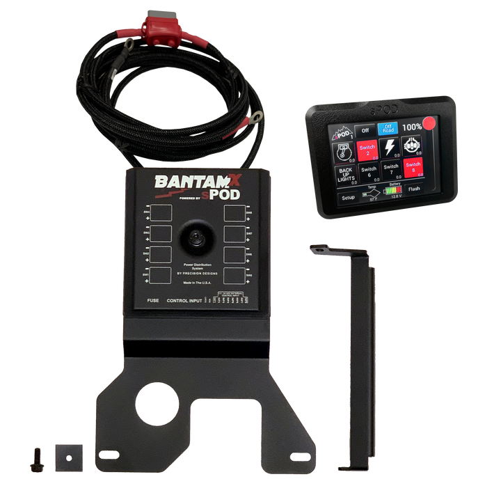 BantamX Touchscreen for Jeep JL V8 sPOD | SKU 870045