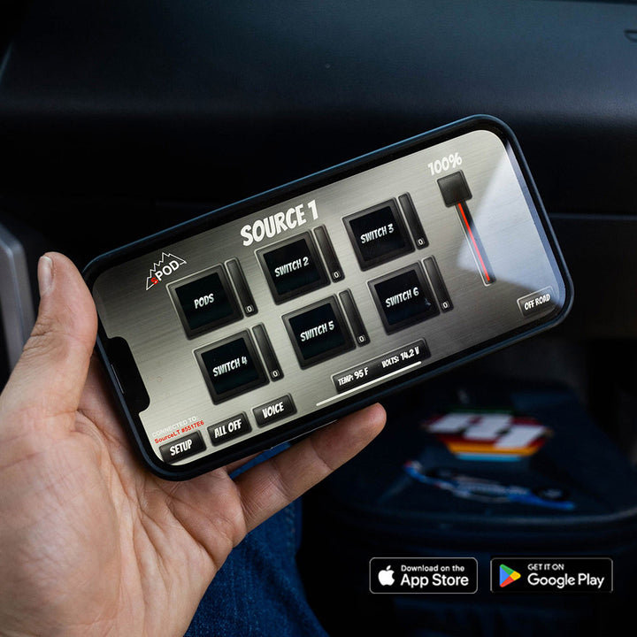 SourceLT Wireless Switch Controller - Jeep, JL/JT 2018-Present sPOD | SKU 870123