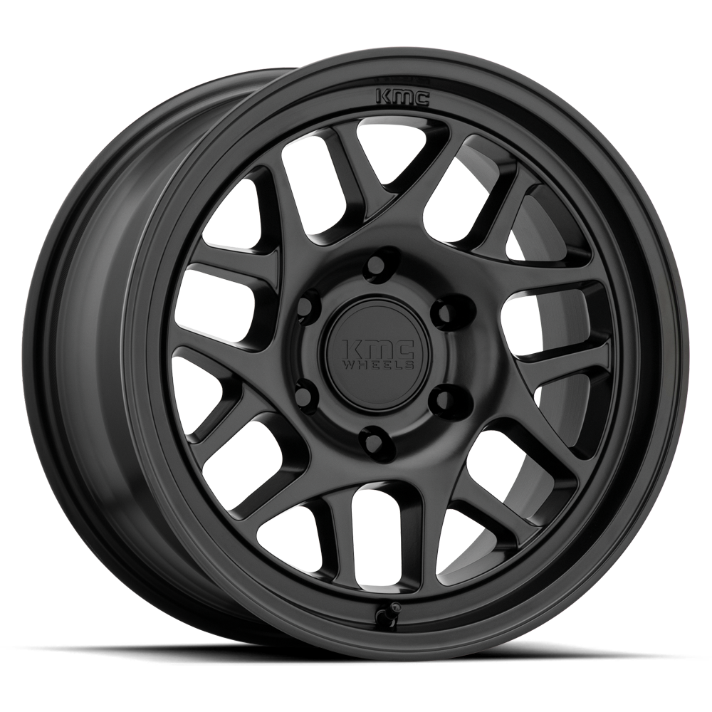 KMC KM717 Bully OL Wheel - Satin Black