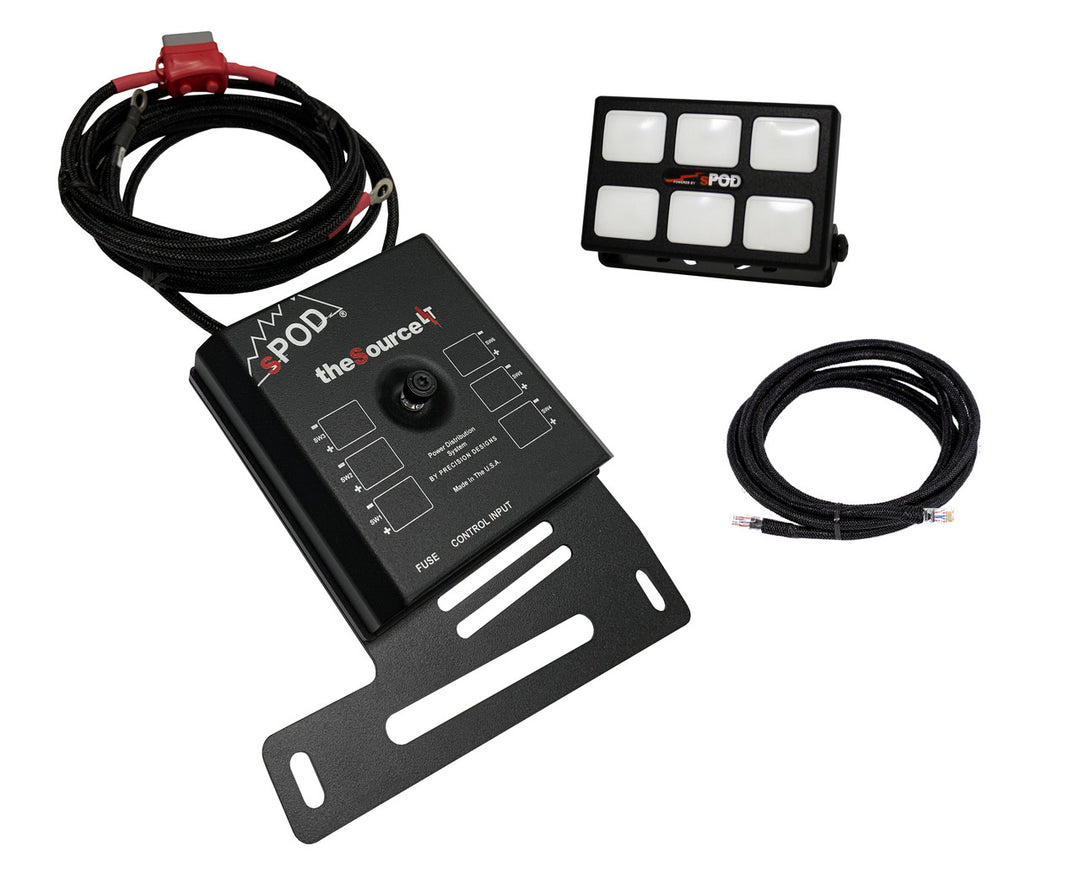 SourceLT w/ Mini6 for Jeep JK 2007-2018 sPod | SKU 873175