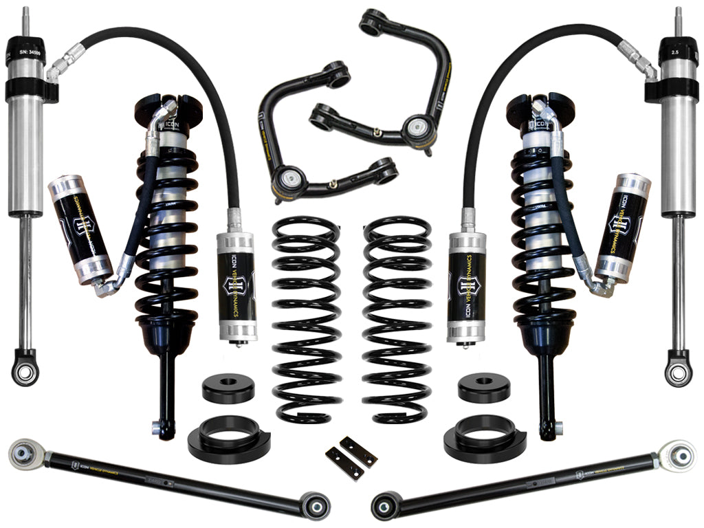 ICON 2003-09 Lexus GX470 0-3.5" Lift Stage 5 Suspension System Tubular UCA (K53175T)