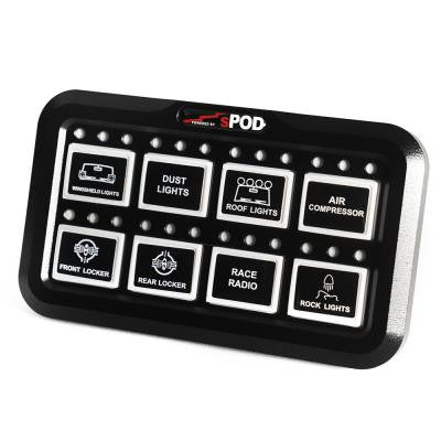 Add On HD Switch Panel For 8 Circuit Systems sPod | SKU 8800HDADD
