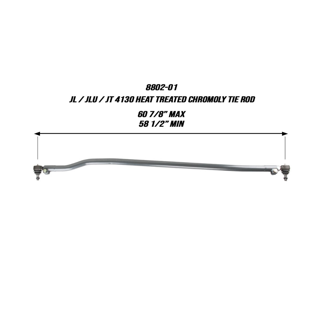 2018+ Jeep JL/JLU/JT Heavy Duty Tie Rod Synergy MFG | SKU 8802-11