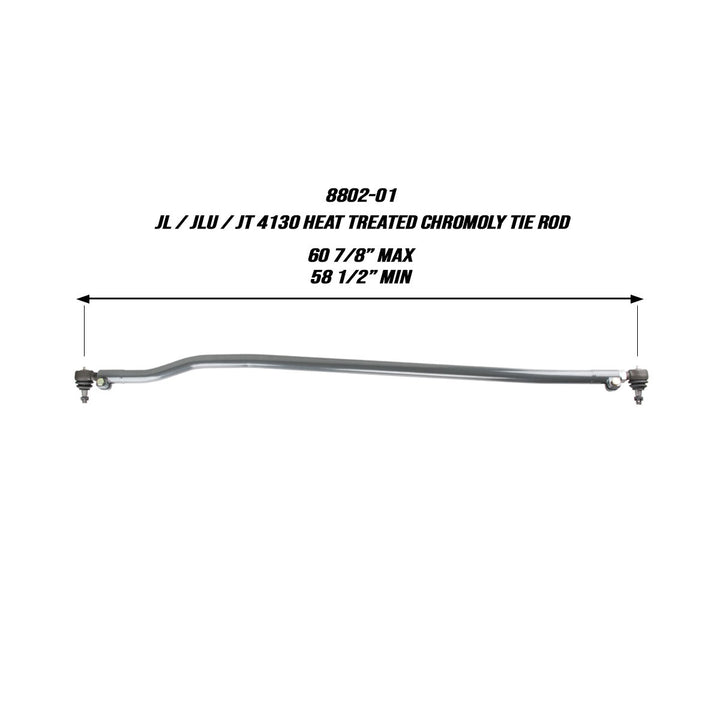 2018+ Jeep JL/JLU/JT Heavy Duty Tie Rod Synergy MFG | SKU 8802-11