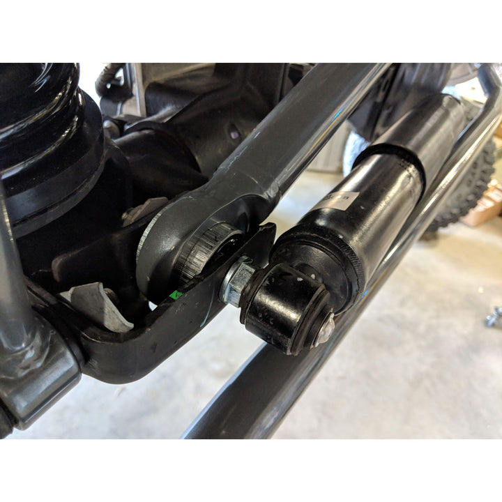 Jeep Steering Stabilizer Relocation Kit (Stock Tie Rod) 18+ Wrangler JL/JLU Synergy MFG | SKU 8807-04