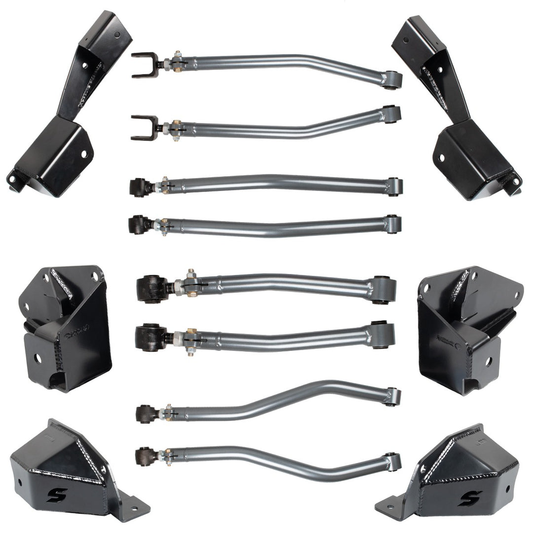 Jeep JL/JLU High Clearance Long Arm Upgrade Kit Synergy MFG | SKU 8824-01