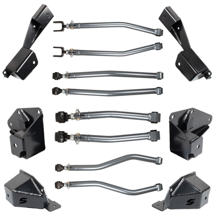 Jeep JL/JLU High Clearance Long Arm Upgrade Kit Synergy MFG | SKU 8824-01