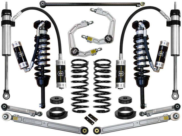 ICON 2003-09 Lexus GX470 0-3.5" Lift Stage 6 Suspension System Billet UCA (K53176)