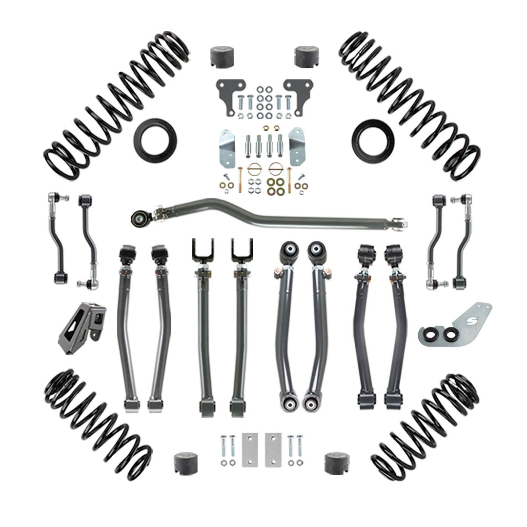 JL 2 Inch Lift Stage 2 Suspension System 4 Dr Synergy MFG | SKU 8842-2000