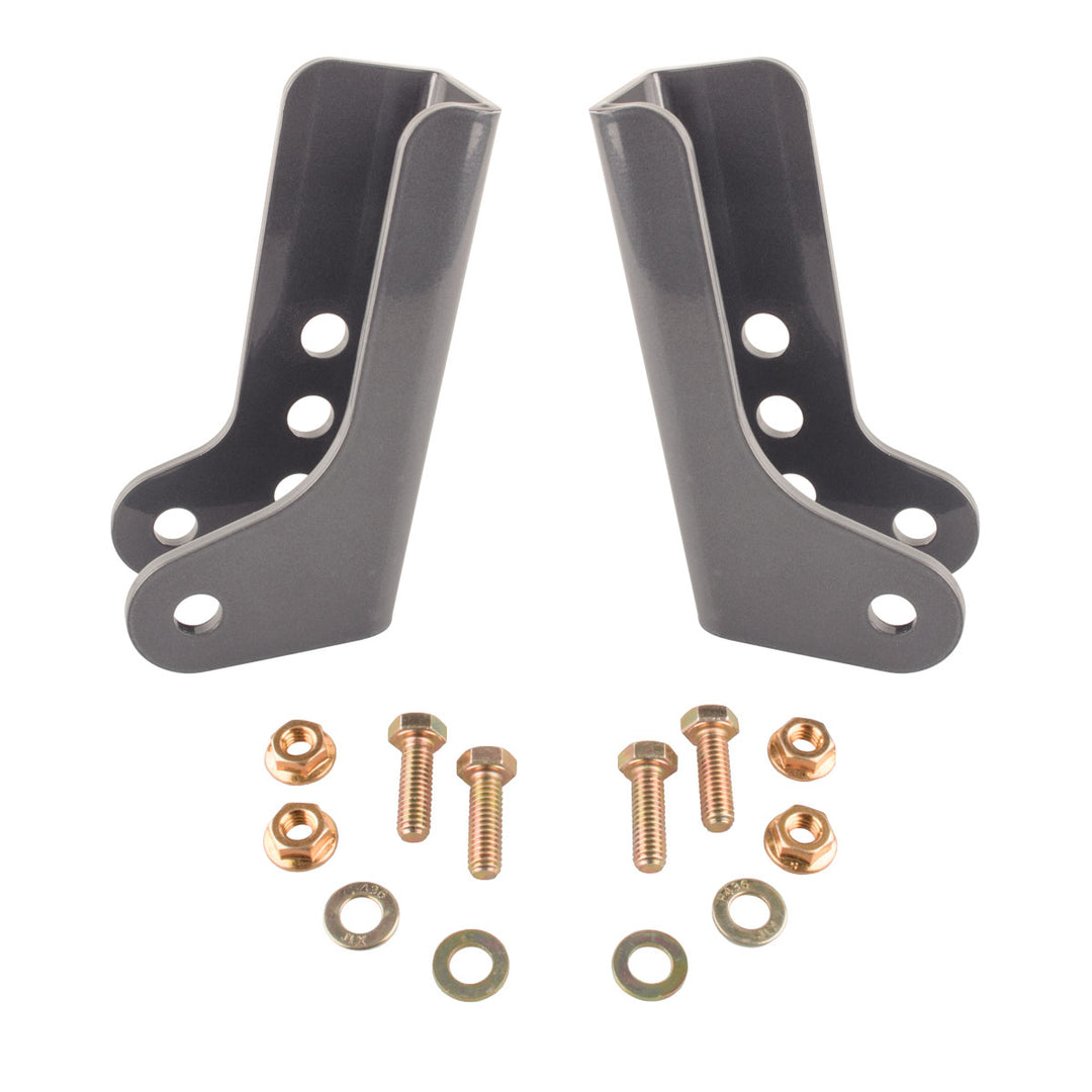 JL Rear Lower Shock Relocation Brackets 18+ Wrangler JL/JLU Synergy MFG | SKU 8874-01