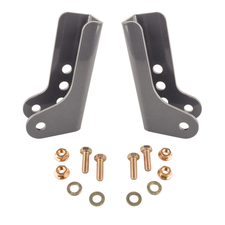 JL Rear Lower Shock Relocation Brackets 18+ Wrangler JL/JLU Synergy MFG | SKU 8874-01
