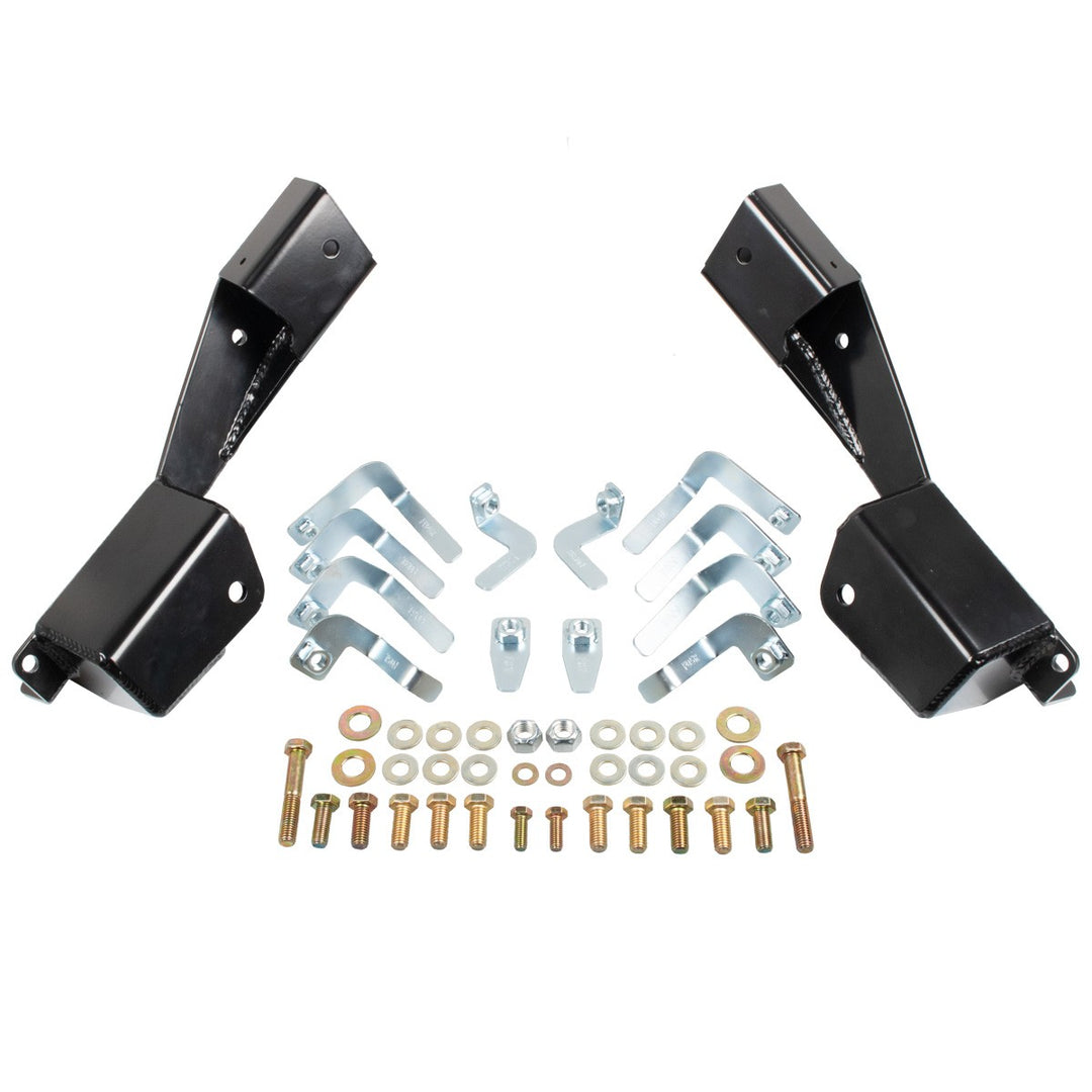 Jeep JL/JLU/JT High Clearance Front Long Arm Brackets Synergy MFG | SKU 8891-03