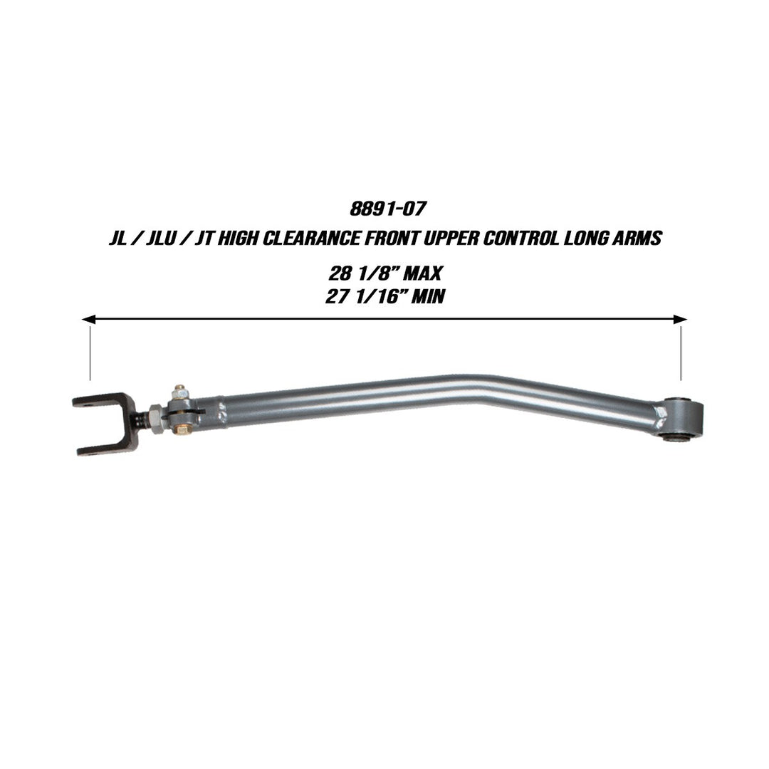Jeep JL/JLU/JT High Clearance Front Upper Control Long Arm Synergy MFG | SKU 8891-07